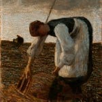Giovanni Segantini - La raccolta del fieno - 1891 - Pinacoteca Fondazione Cassa di Risparmio di Tortona