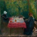 Serafino Macchiati - Frescura o Sotto il pergolato - 1902 ca. - Pinacoteca Fondazione Cassa di Risparmio di Tortona