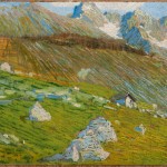 Leonardo Dudreville - Primavera in Val Sassina - 1907-08 - Pinacoteca Fondazione Cassa di Risparmio di Tortona