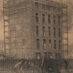 Umberto Boccioni - Casa in costruzione - 1910 - Pinacoteca Fondazione Cassa di Risparmio di Tortona