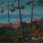 Angelo Barabino - Paesaggio ligure - 1918-20 - Pinacoteca Fondazione Cassa di Risparmio di Tortona