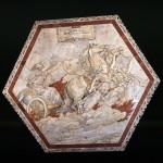 Alessandro Franchi, Ascensione di Elia sul carro di fuoco. Pavimento Duomo Siena