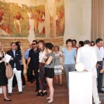 Alex Israel a Città della Pieve – Opening (Alex Israel, Margherita Belaief, Marilena Meo, Massimo Lauro)