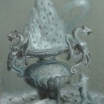 Thomas Braida - veduta della mostra presso le ex Tappezzerie Semenzato, Venezia 2012