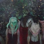 Thomas Braida - veduta della mostra presso le ex Tappezzerie Semenzato, Venezia 2012