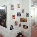 Thomas Braida - veduta della mostra presso le ex Tappezzerie Semenzato, Venezia 2012