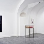 In a favourable light, Silvio Wolf, Claude Collins-Stracensky, Alessandra Spranzi, installation view, Galleria Nicoletta Rusconi, photo Luigi Acerra