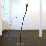 Luca Francesconi, Angel, bronze, 160x30x30 cm, 2012