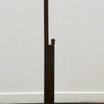 Luca Francesconi, Fantasma di luna – det., iron, shell, alabaster, 110x40x35 cm, 2012 3