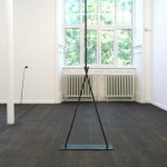 Luca Francesconi, Uomo che cammina, shell, iron, 230x110x20 cm, 2012