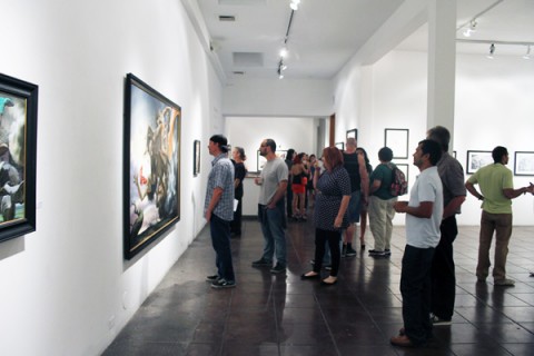 Nicola Verlato @ Merry Karnowsky Gallery Los Angeles 1 Gravità Zero. L’agosto losangeleno è alta stagione anche per l’arte: fotogallery dall’opening della personale di Nicola Verlato alla Merry Karnowsky Gallery