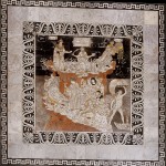 Pinturicchio, Allegoria del Monte della Sapienza. Siena, pavimento del Duomo