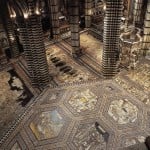 Una veduta complessiva della zona sotto la cupola del Duomo