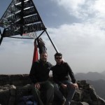 Angelo Bellobono e Alessandro Facente sul Toubkal
