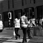 road closed in Cromwell Road (foto Martina Federico)
