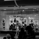 vetrina nel centro commerciale Westfield al parco olimpico di Stratford (foto Martina Federico)