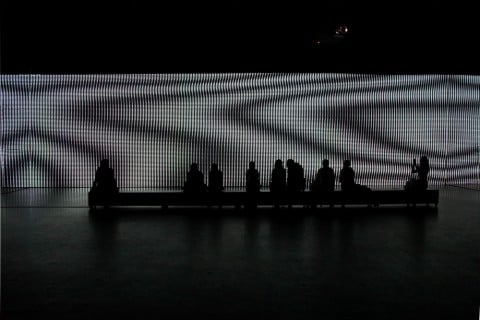 °CN 12 unidisplay macm 04 Pulsing planes. Carsten Nicolai all'Hangar Bicocca