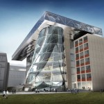 Coop Himmelb(l)au (Wolf D Prix) – Concorso ampl, Universität f. a. Kunst – © Coop Himmelb(l)au (Wolf D Prix) & Partner ZP GmbH, Arch.DI Helmut