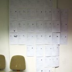 S.A.V.E. Berlin, A.Pittoni et P.F.Enriquez-Sarano//Ze Coeupel, waiting room, installation, Sophiensaele, 2011