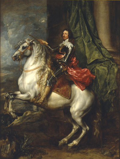 A. Van Dyck Ritratto equestre del principe Tommaso Francesco di Savoia Carignano 1634 1635. Olio su tela. Torino Galleria Sabauda Due mostre per un museo. La Normale a Torino