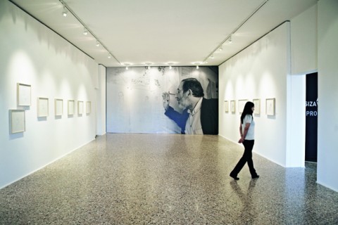 Alvaro Siza - Viagem sem programa - veduta della mostra presso la Fondazione Querini Stampalia, Venezia 2012 - photo Andrea Piovesan