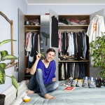 Pietro Baroni, Milan closets, 2012 (Francesca, graphic designer. Helvetica is her religion)