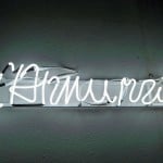 Jacopo Miliani,Poeti al tramonto, 2012,Neon, timers,Courtesy Studio Dabbeni, Lugano