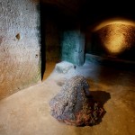 Periplo della scultura italiana contemporanea 3, Matera - luca trevisani, il suono di un rimbalzo, 2008