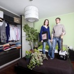 Pietro Baroni, Milan closets, 2012 (Simona, teacher and Simone, engineer. She cook, he runs)