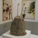 Turner Monet Twombly: Later Paintings - veduta della mostra presso la Tate Liverpool, Liverpool 2012 - in primo piano Cy Twombly, Thermophylae (1992)