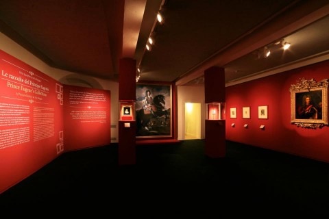 Veduta della mostra alla Venaria Due mostre per un museo. La Normale a Torino