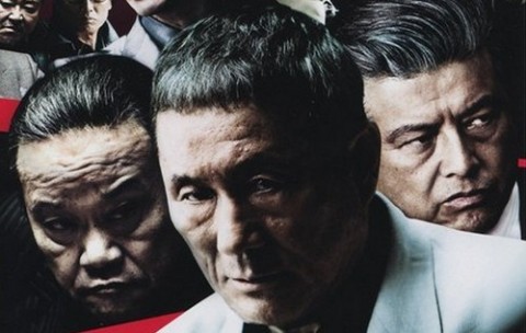 Venezia 2012 Outrage Beyond trailer e poster del film di Takeshi Kitano 1 La mafia che parla giapponese. Kitano al Lido di Venezia