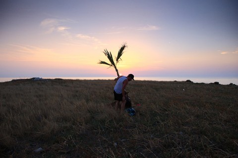 071 Storia d’una palma e della sua navigazione. Mark Požlep a Lubiana