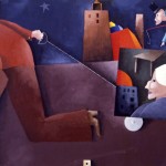 Emilio Tadini - In viaggio - 1990