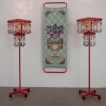 Adeela Suleman - Prying in her richly decorated room I - 2012
