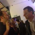 Andrea Scrosati e Roberto Pisoni (direttore di Sky Arte)