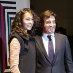 Caterina Balivo con Urbano Cairo