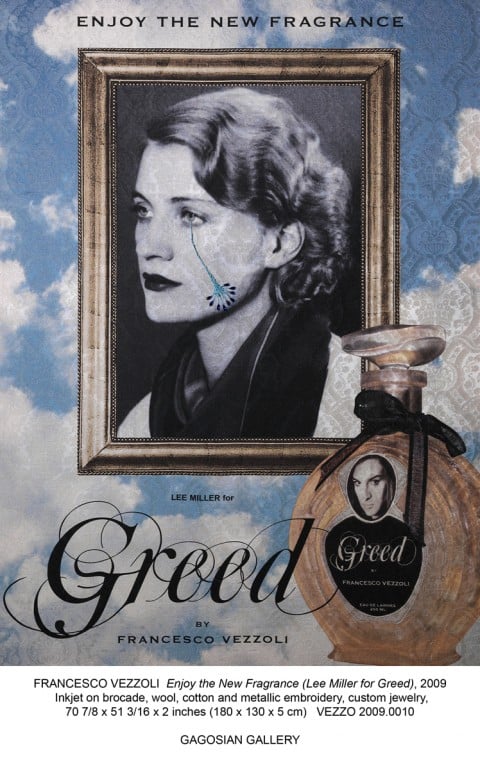 Francesco Vezzoli - Enjoy the New Fragrance (Lee Miller for Greed) - 2009