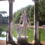 Francesco Vezzoli, Self- portrait as Hemperor Hadrian Loving Antinous, Villa Adriana, Tivoli 2