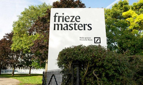 L'ingresso di Frieze Masters a Regents Park, Londra - foto courtesy Linda Nylind