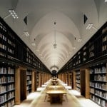 La biblioteca della Fondazione Cini rivista da Michele De Lucchi