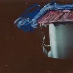 Mario Schifano - Senza titolo, fotografia ritoccata ad olio, 1985-1995, courtesy Galleria Mazzoli 1