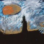 Mario Schifano - Senza titolo, fotografia ritoccata ad olio, 1985-1995, courtesy Galleria Mazzoli 13