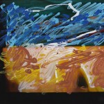 Mario Schifano - Senza titolo, fotografia ritoccata ad olio, 1985-1995, courtesy Galleria Mazzoli 14