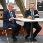 Museo Marino Marini - presentazione del programma 2012-14, Carlo Sisi e Alberto Salvadori (2)