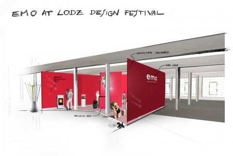 Schizzo Stand Inaugura la design week polacca e c'è anche un po’ d’Italia. Il giovane studio Emo Design parte alla conquista dell’Est. Ed è subito partnership con un'azienda locale