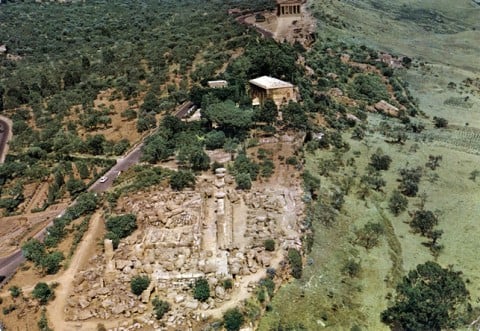 Villa Aurea dallalto All’ombra delle colonne. Una residenza nella Valle dei Templi