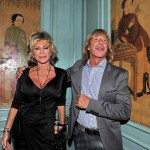 Carmen Russo con Enzo Paolo Turchi - foto Il Portaborse
