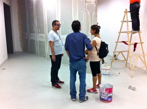 Biennale di Shanghai / Padiglione italiano: Palermo Felicissima - backstage: Davide Quadrio, Manfredi Beninati, Laura Barreca