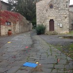 Pascale Marthine Tayou, Le Chemin du Bonheur, Castello di Ama, 2012 - foto Valentina Grandini